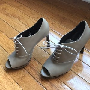 Jil Sander Lace Up Platform Heels